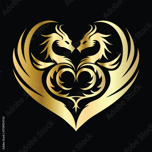 
phoenix head logo design vector template. Luxury heraldic phoenix symbol. Phoenix Bird Wings Logo Design Template.