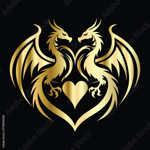 
phoenix head logo design vector template. Luxury heraldic phoenix symbol. Phoenix Bird Wings Logo Design Template.