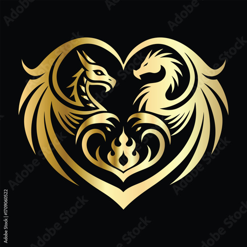 
phoenix head logo design vector template. Luxury heraldic phoenix symbol. Phoenix Bird Wings Logo Design Template.