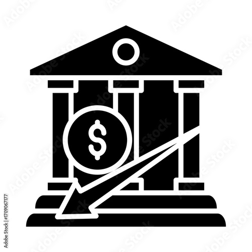 economic downturn icon