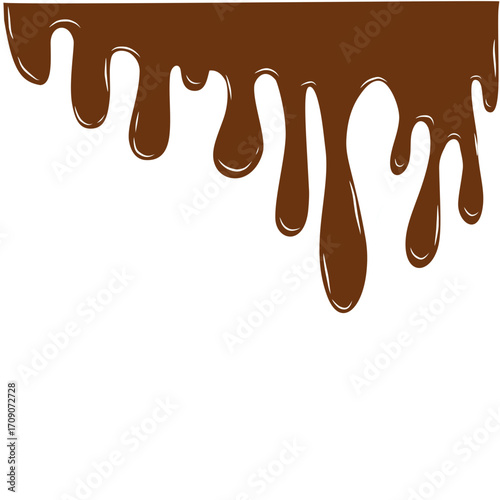 Melted Chocolate Dripping