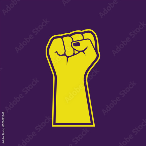 hand with a fist