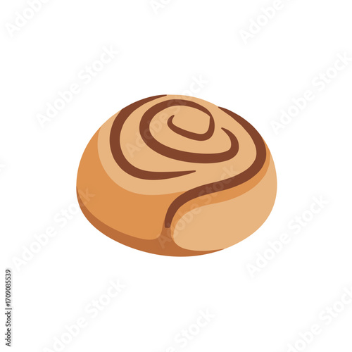 Sweet Cinnamon Roll Pastry Swirl Delight