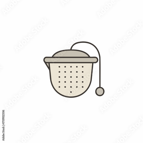 Simple Tea Infuser with a Hanging String