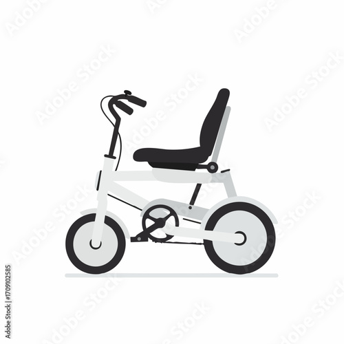 Adult Tricycle with Padded Seat and Handlebars