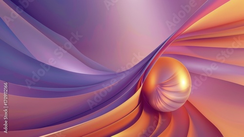 Futuristic Digital Art & Design: 3D Vector Illustrations with Blue/Purple Gradients, Waves & Easter Elements