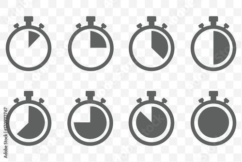 stop watch sign, Set of stopwatch icon, Set of sports stopwatch icons showing time, stopwatch, set of stopwatch, icon of stop watch