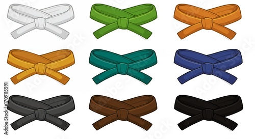 Martial arts belts