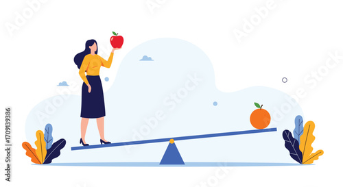 Balancing options and making informed choices in a dynamic environment.