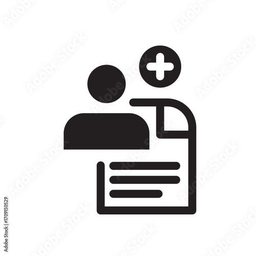 New Hire Document Line Icon of Employment Contracts Icon Set