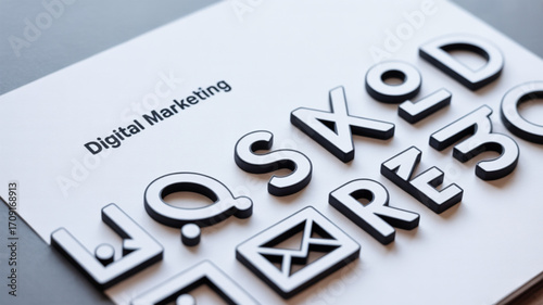 Digital marketing strategy seo content online advertising social media email promotion brand awareness