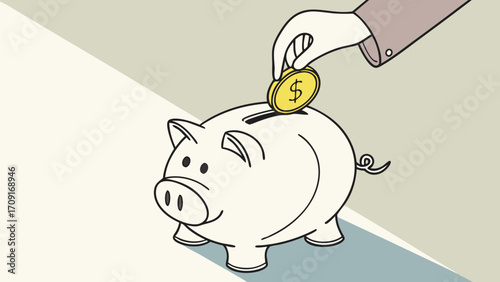 Saving money piggy bank finance investment coin hand economy business banking wealth budget money dollar finance concept financial planning financial security saving goals wealth.