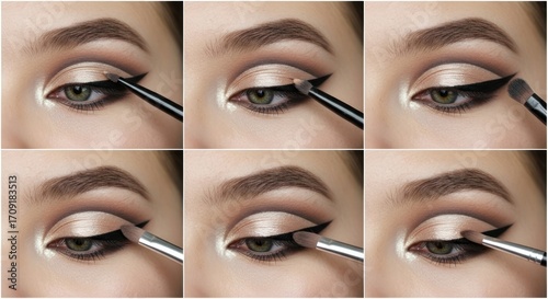 Step by Step Eye Makeup Tutorial.