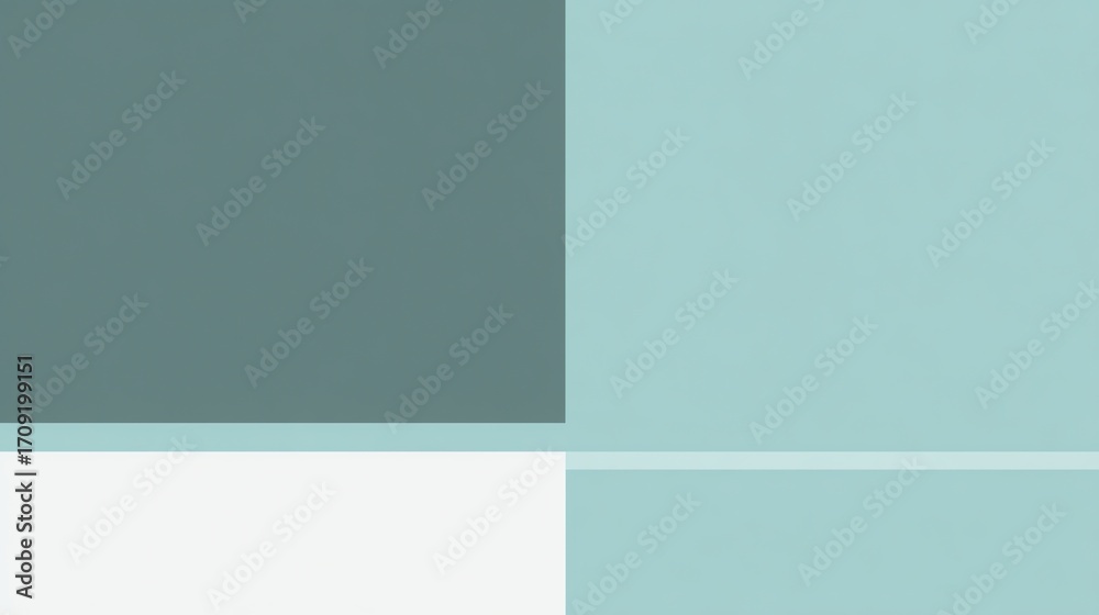 Obraz premium Abstract Geometric Composition with Squares and Rectangles in Muted Colors