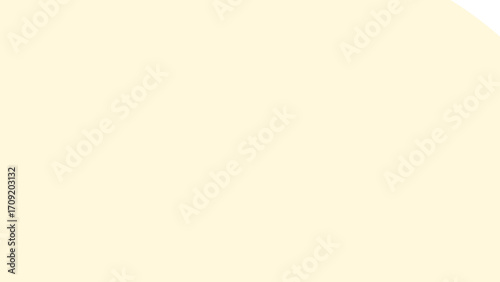 Minimalist pale yellow background featuring a gentle white curve at the corner. Perfect for clean designs, advertising, and branding.