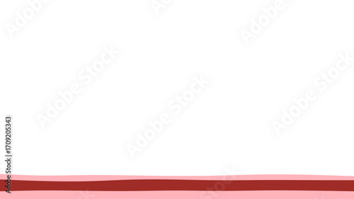Minimalist design featuring subtle pink and red horizontal stripes on a clean white background, ideal for modern branding or elegant presentations.