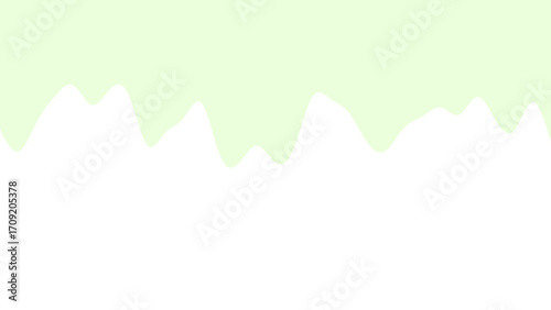 Soft pastel green abstract wave pattern on white, ideal for minimalist designs, spring themes, branding, or clean backgrounds with copy space.