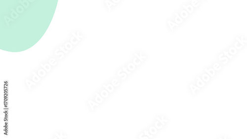 Minimalist white background with a soft light green curve, offering a clean, modern, and versatile design element for various projects.