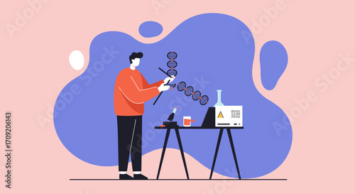 Professional working on laptop in a modern home office, symbolizing remote work, productivity, and digital business lifestyle. Copy space for text.
