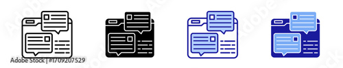 Corporate  Icon Set Multiple Style Collection