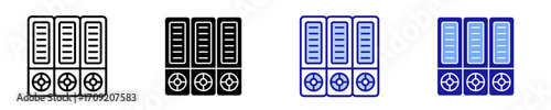 File  Icon Set Multiple Style Collection