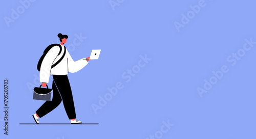 A man comfortably works remotely on his laptop from a cozy couch at home. Ideal for modern lifestyle, freelance, and online business concepts.