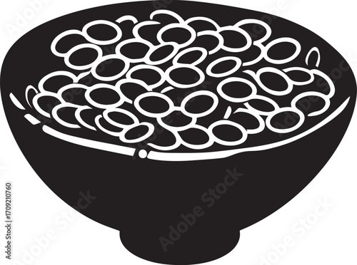 Lentils icon clean simple