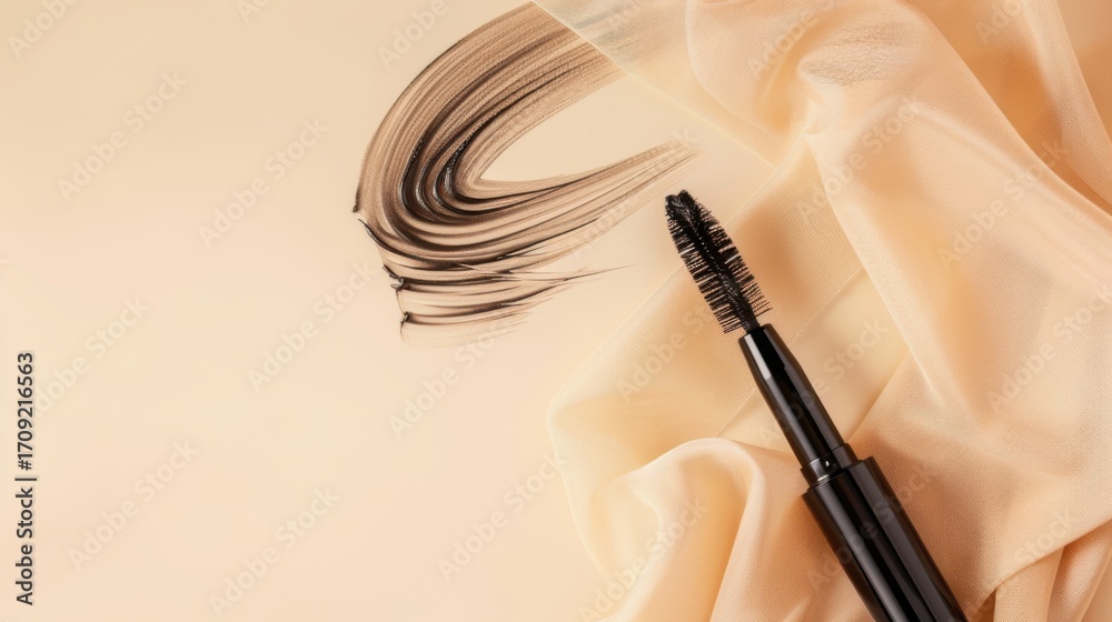 Naklejka premium Isolated Beauty & Art Tools: Makeup Brushes, Mascara, Pencils & Screwdrivers – Macro Close-Ups