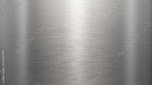 Metal Texture Background with Brushed Steel Finish for Industrial Posters