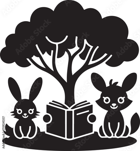 Reading Under the Tree
