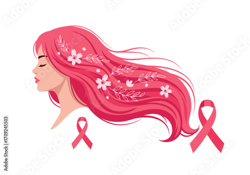 Celebrating the strength and beauty of women fighting breast cancer with hope and determination.