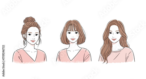 Discover your perfect hairstyle with these stylish haircut inspirations for modern women and creative beauty trends