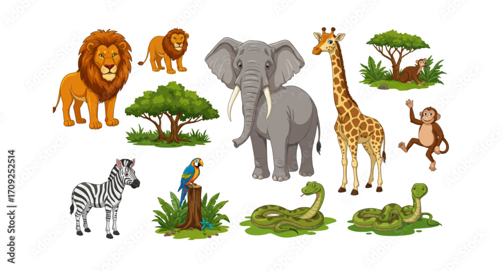 Fotografija wild animals collection