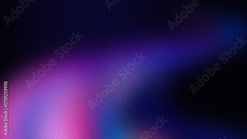 Abstract gradient background with neon pink purple and blue lights and geometric patterns