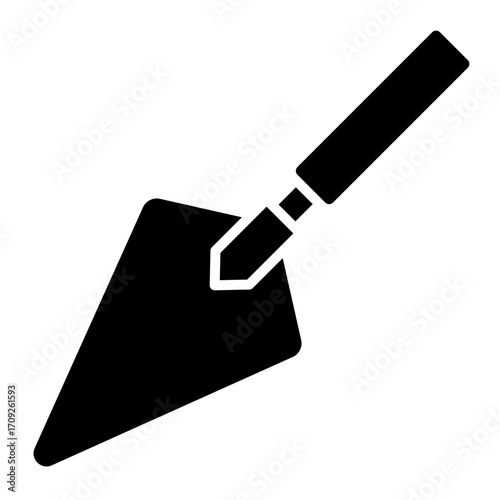 Trowel Glyph Icon