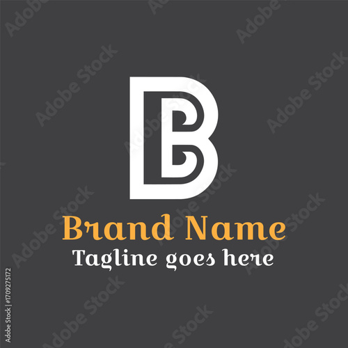 BB Letter Logo. Fully Vector file. CMYK color mode. Editable color. Easy to download.