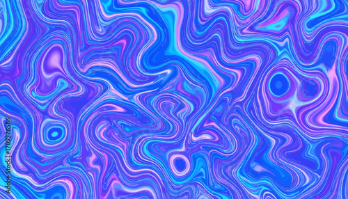 Vibrant Swirling Abstract Background with Blue and Purple Hues.