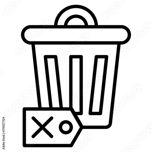 Eliminate Debt line icon
