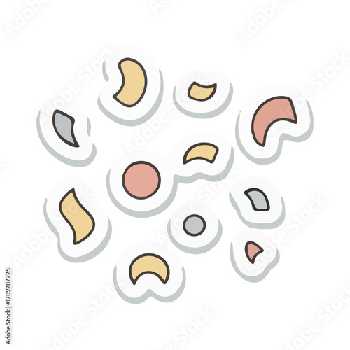 party horn vector illustration design