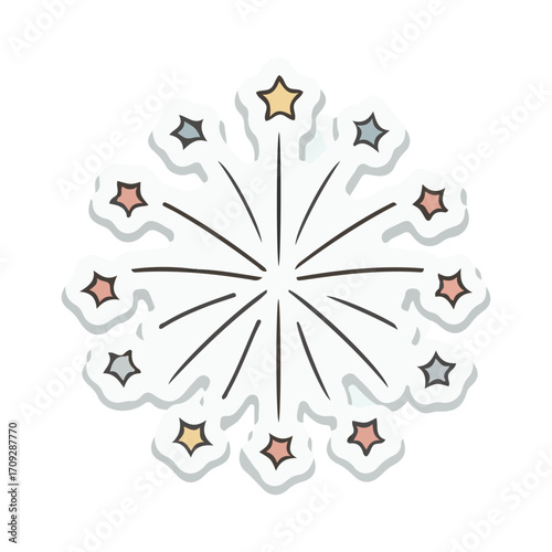party horn vector illustration design