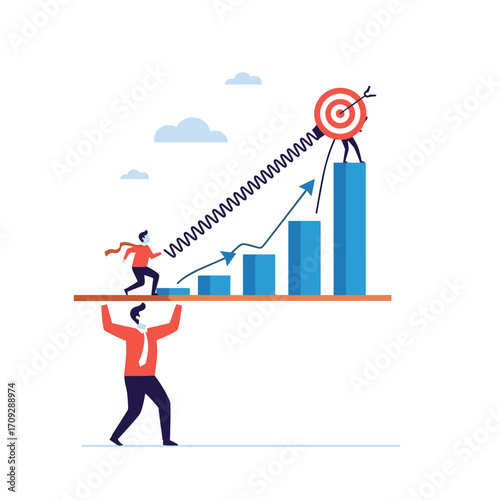 Achieving ambitious goals requires support and strategic planning.