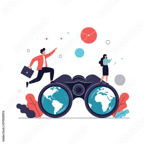 Discovering global opportunities and business expansion through visionary observation.