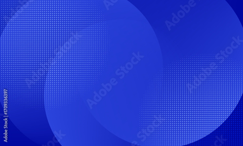 Abstract blue color background. Blue circle background.