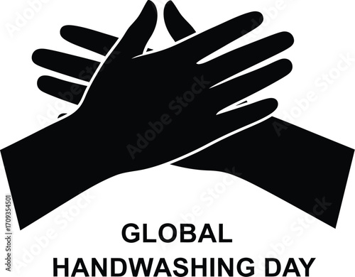 Vector art of global handwashing day