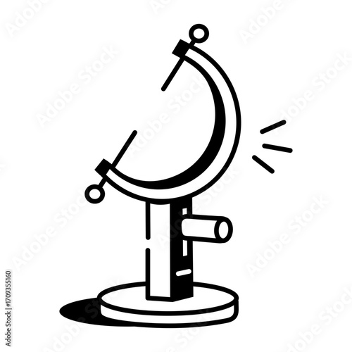 A hand drawn style icon showing a space shelter
