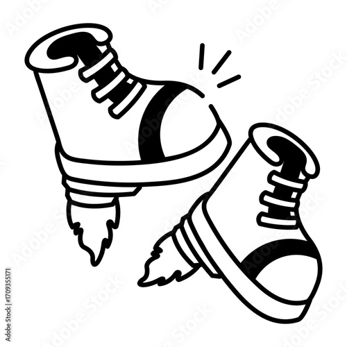 A hand drawn style icon showing a space shelter
