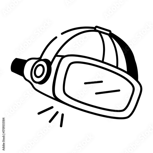 A hand drawn style icon showing a space shelter
