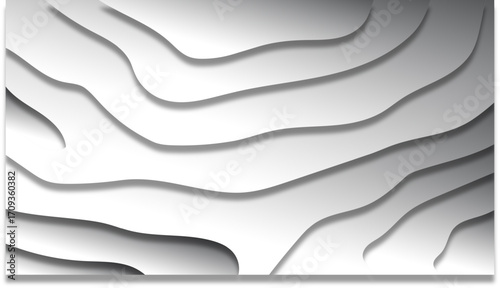 flat minimalist papercut vector white grey color background 4k resolution