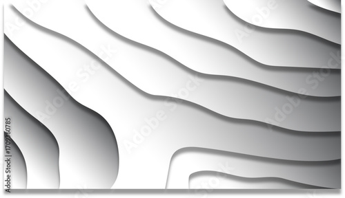 flat minimalist papercut vector white grey color background 4k resolution
