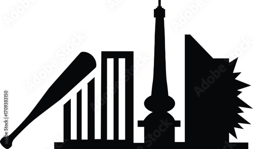 unique building smash icon